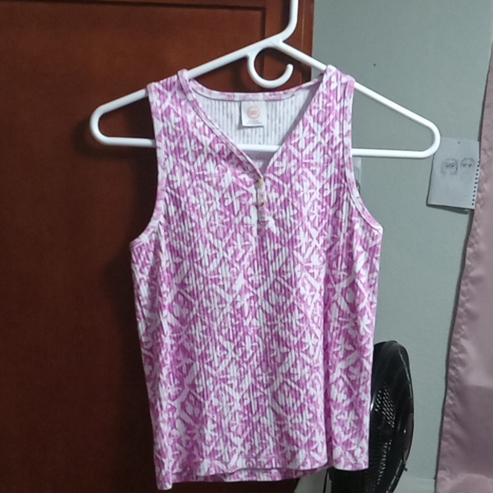 XL Girls Purple Crop Top